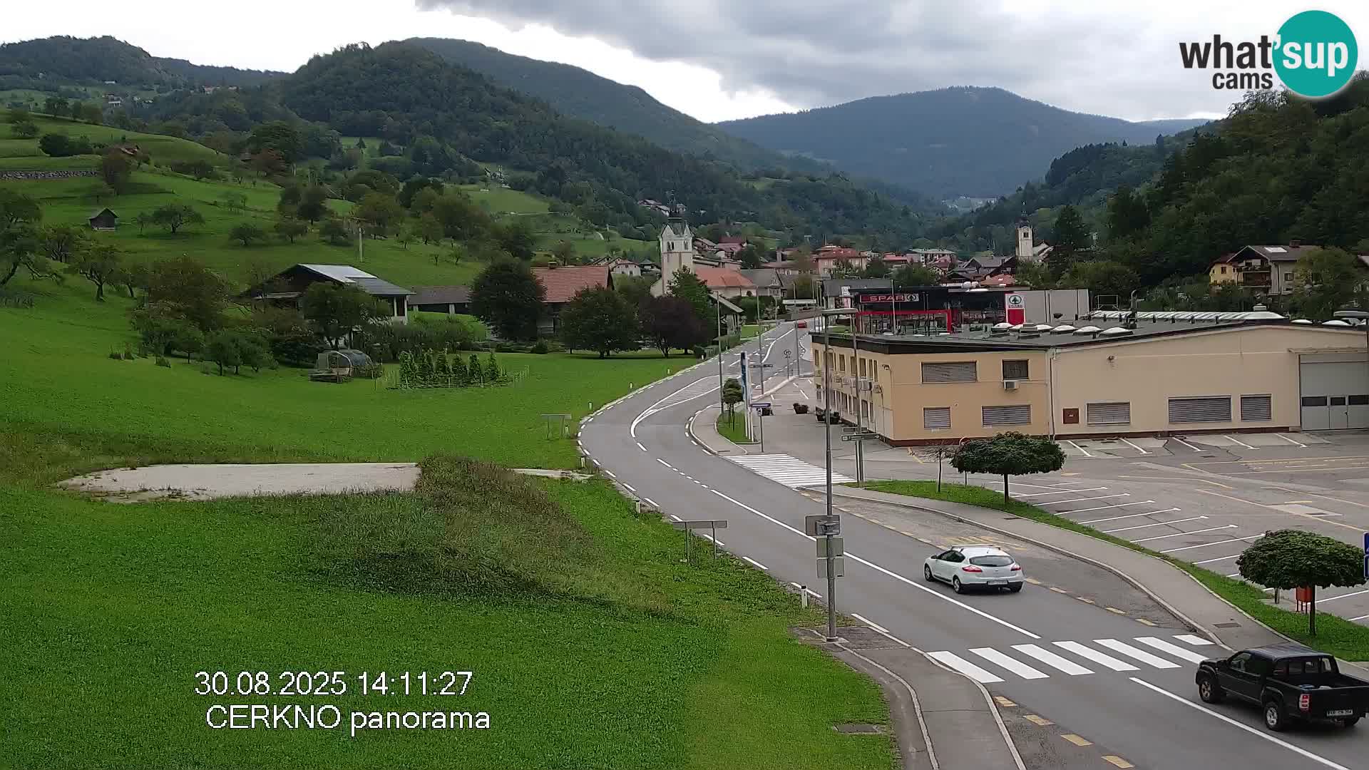 Cerkno vhod v mesto