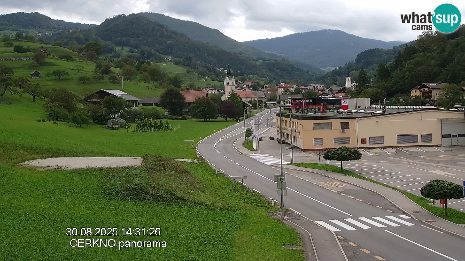 Cerkno vhod v mesto
