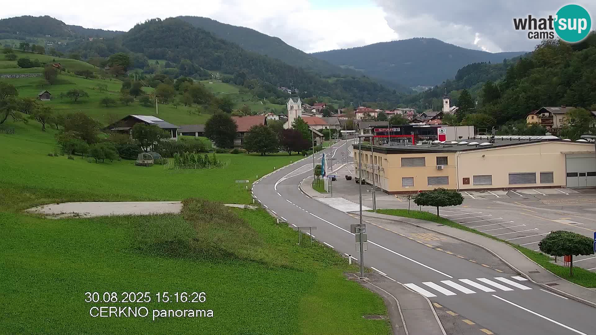 Cerkno vhod v mesto