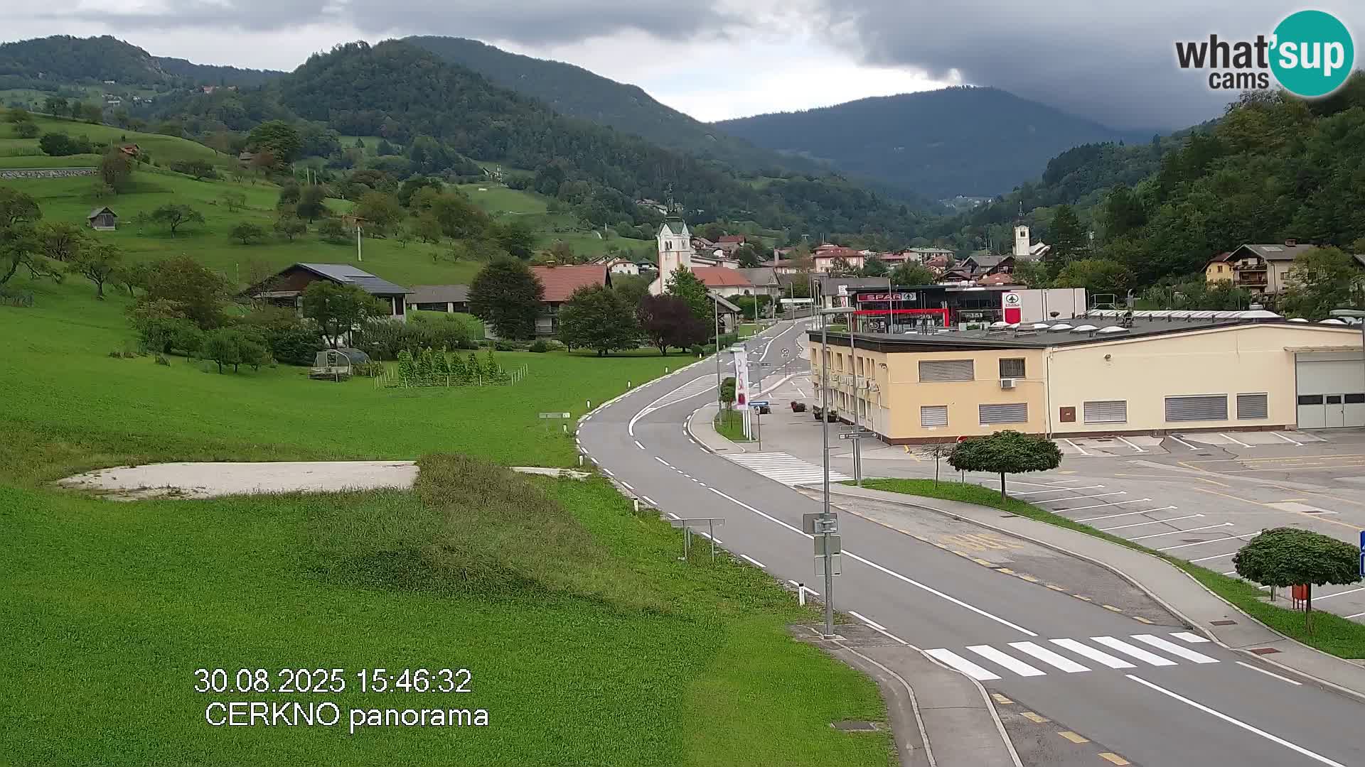 Cerkno Stadteingang Live-Webcam