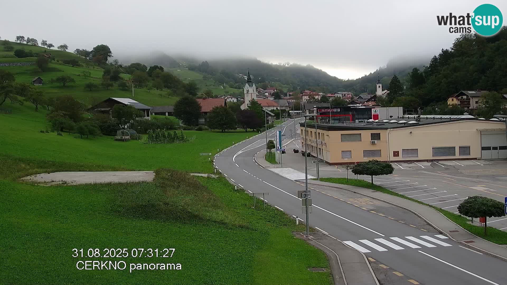 Webcam Ingresso Città di Cerkno