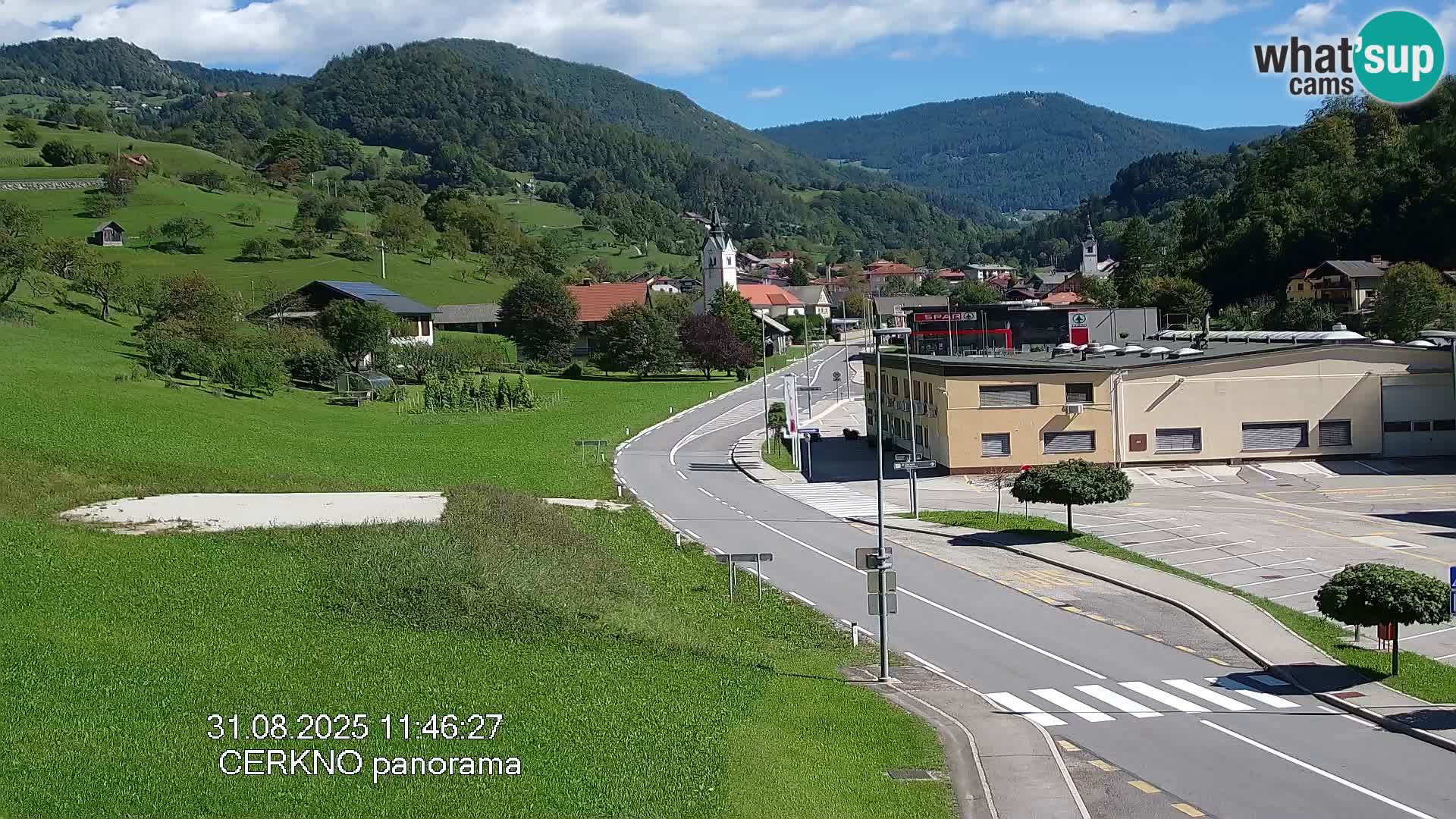 Cerkno vhod v mesto