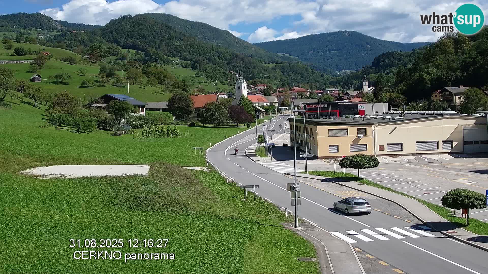Cerkno Stadteingang Live-Webcam