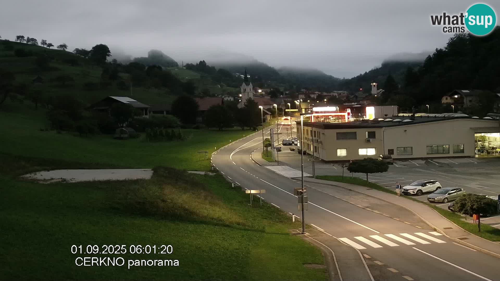 Cerkno ulaz u grad – Kamera uživo