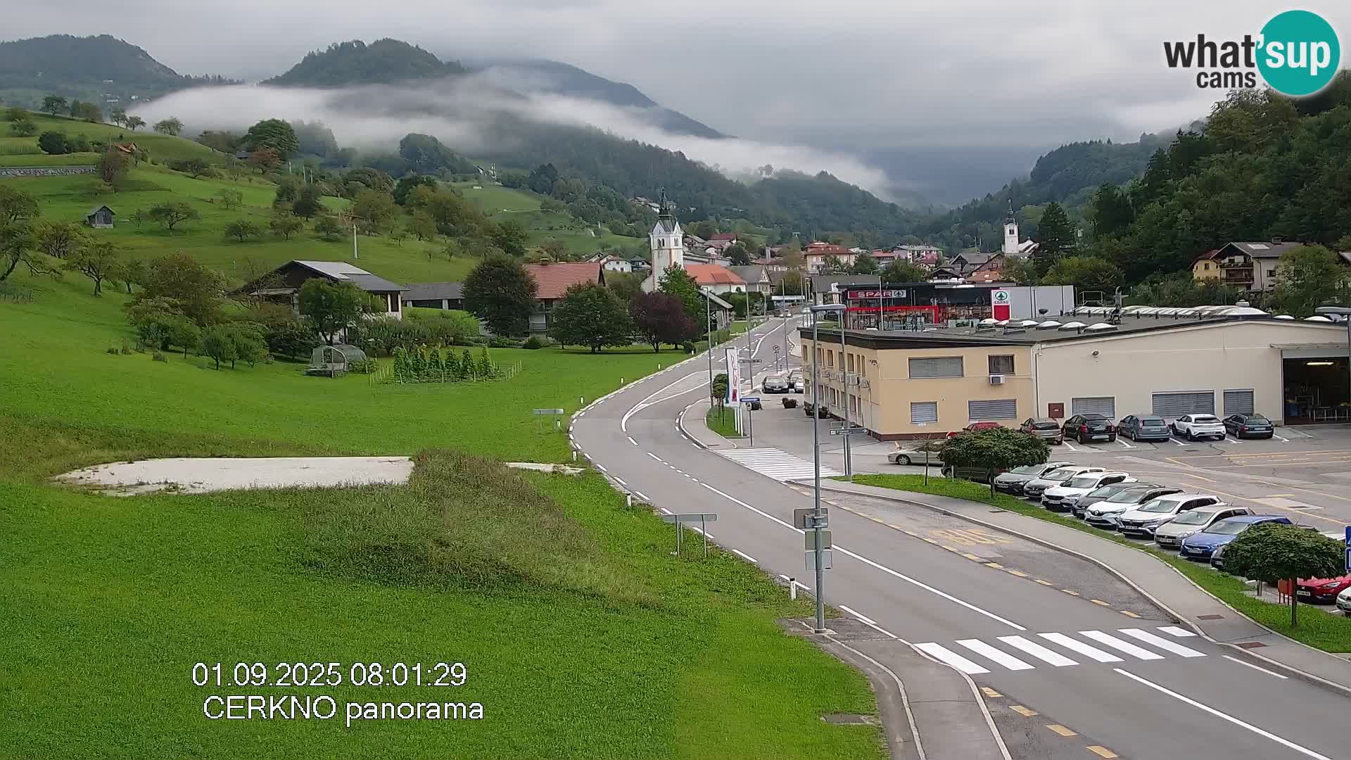 Webcam Ingresso Città di Cerkno