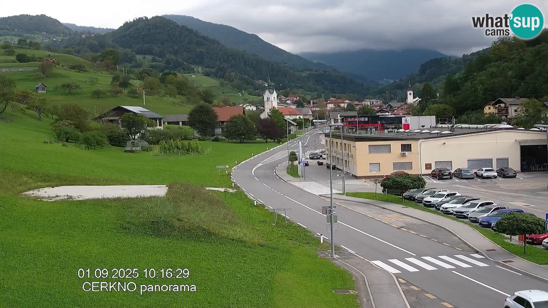 Webcam Ingresso Città di Cerkno