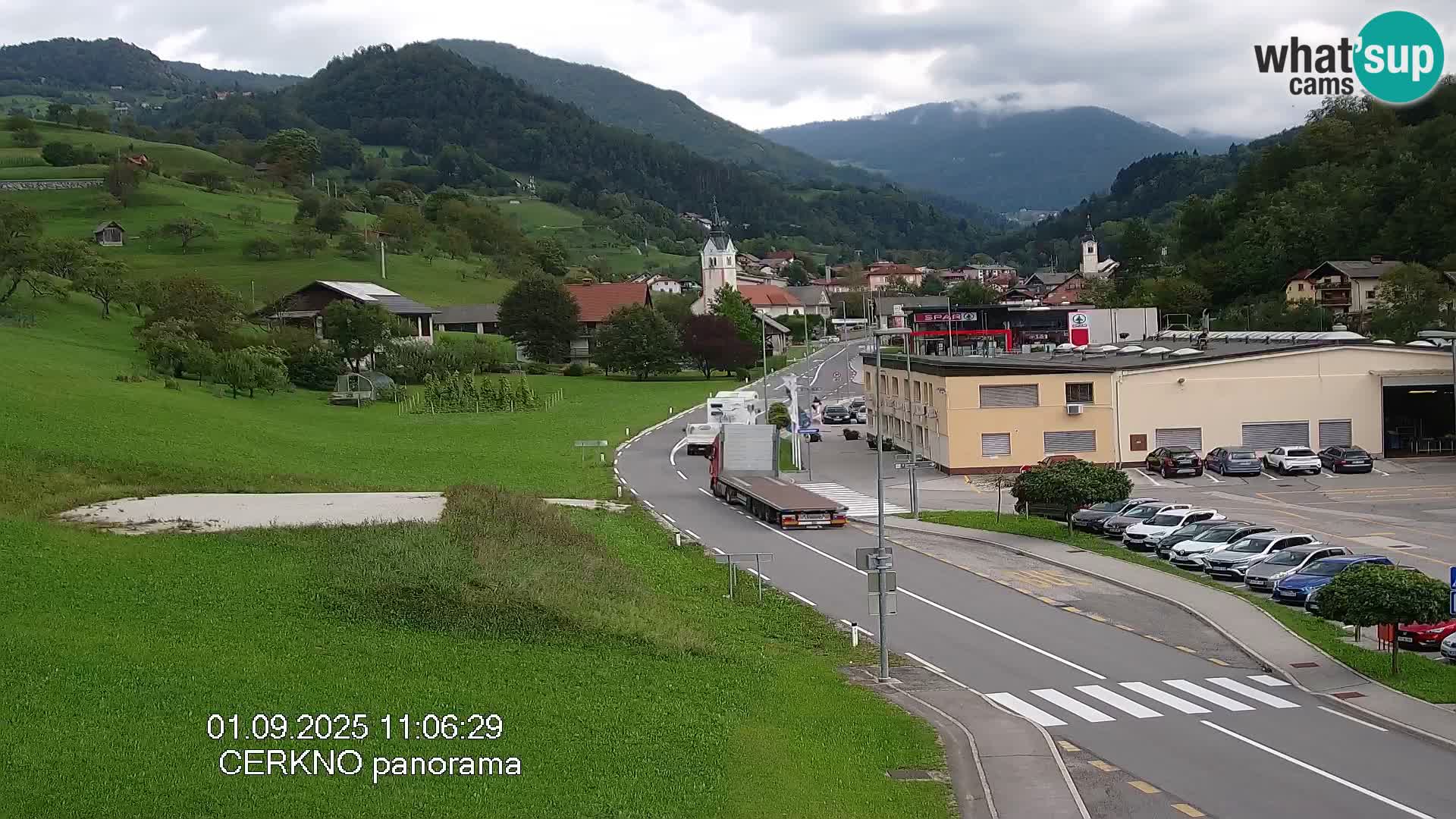 Webcam Ingresso Città di Cerkno