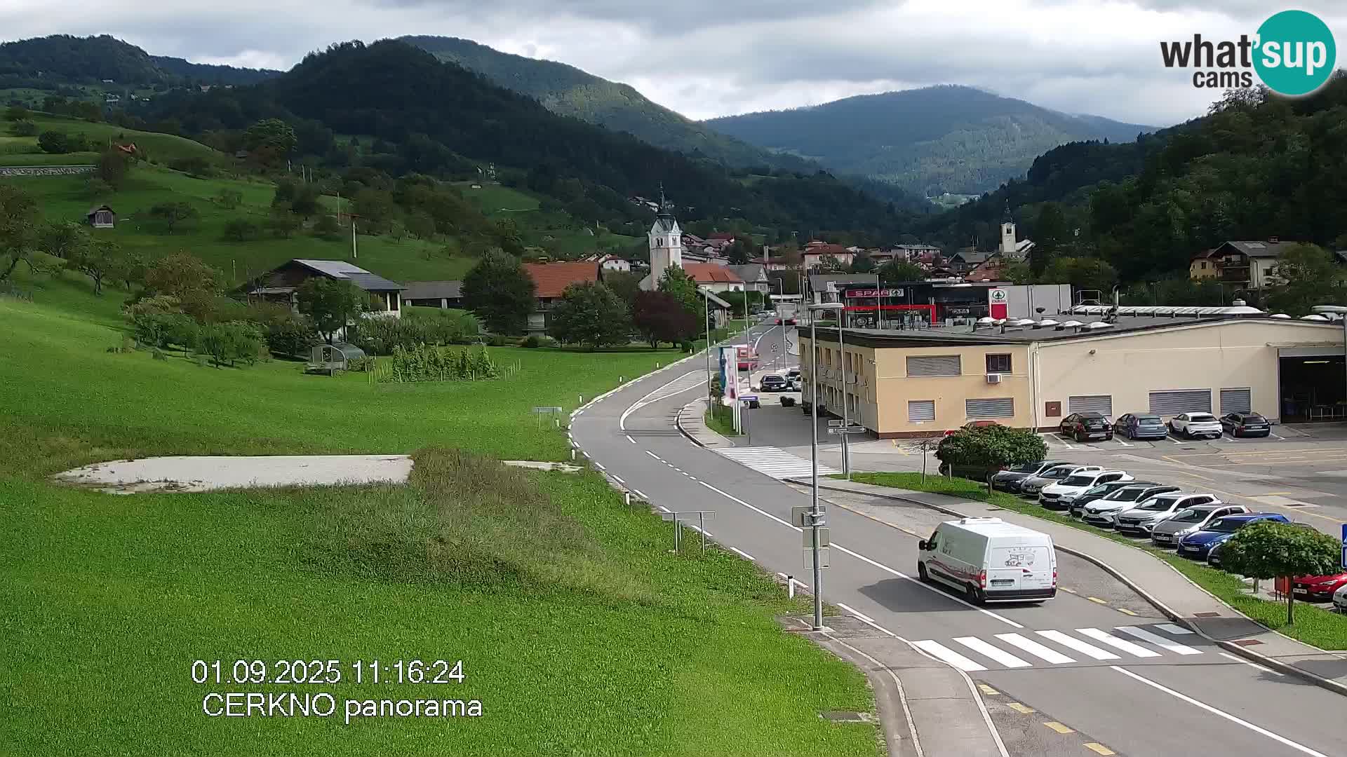 Webcam Ingresso Città di Cerkno