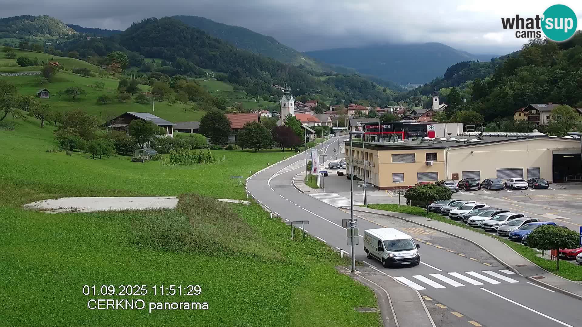 Cerkno Stadteingang Live-Webcam