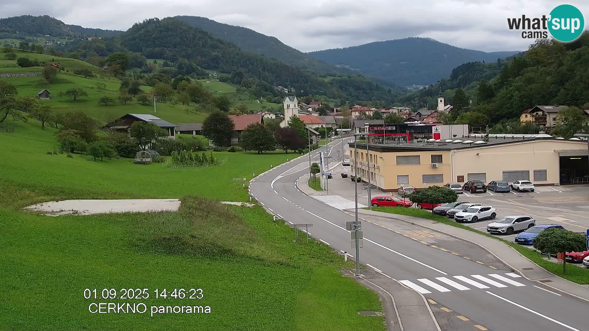Webcam Ingresso Città di Cerkno