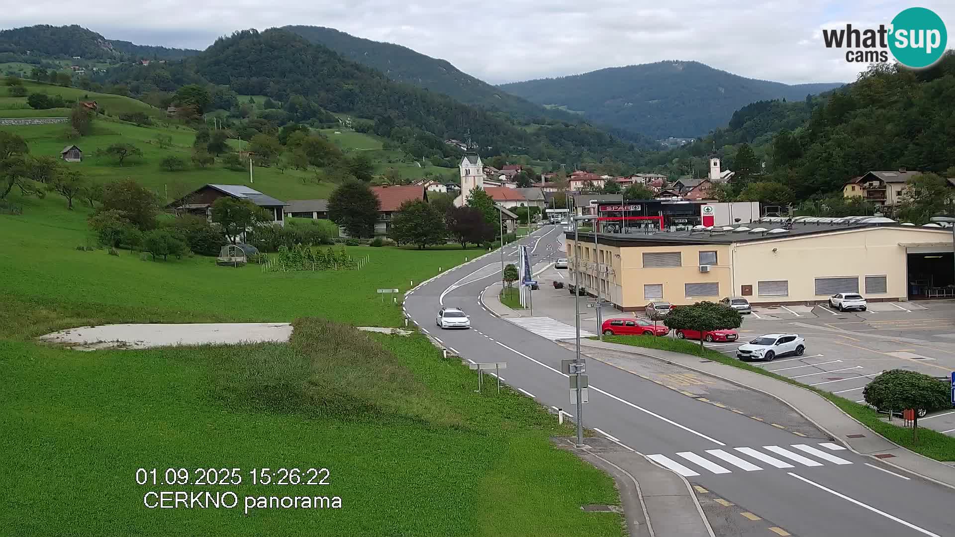 Webcam Ingresso Città di Cerkno