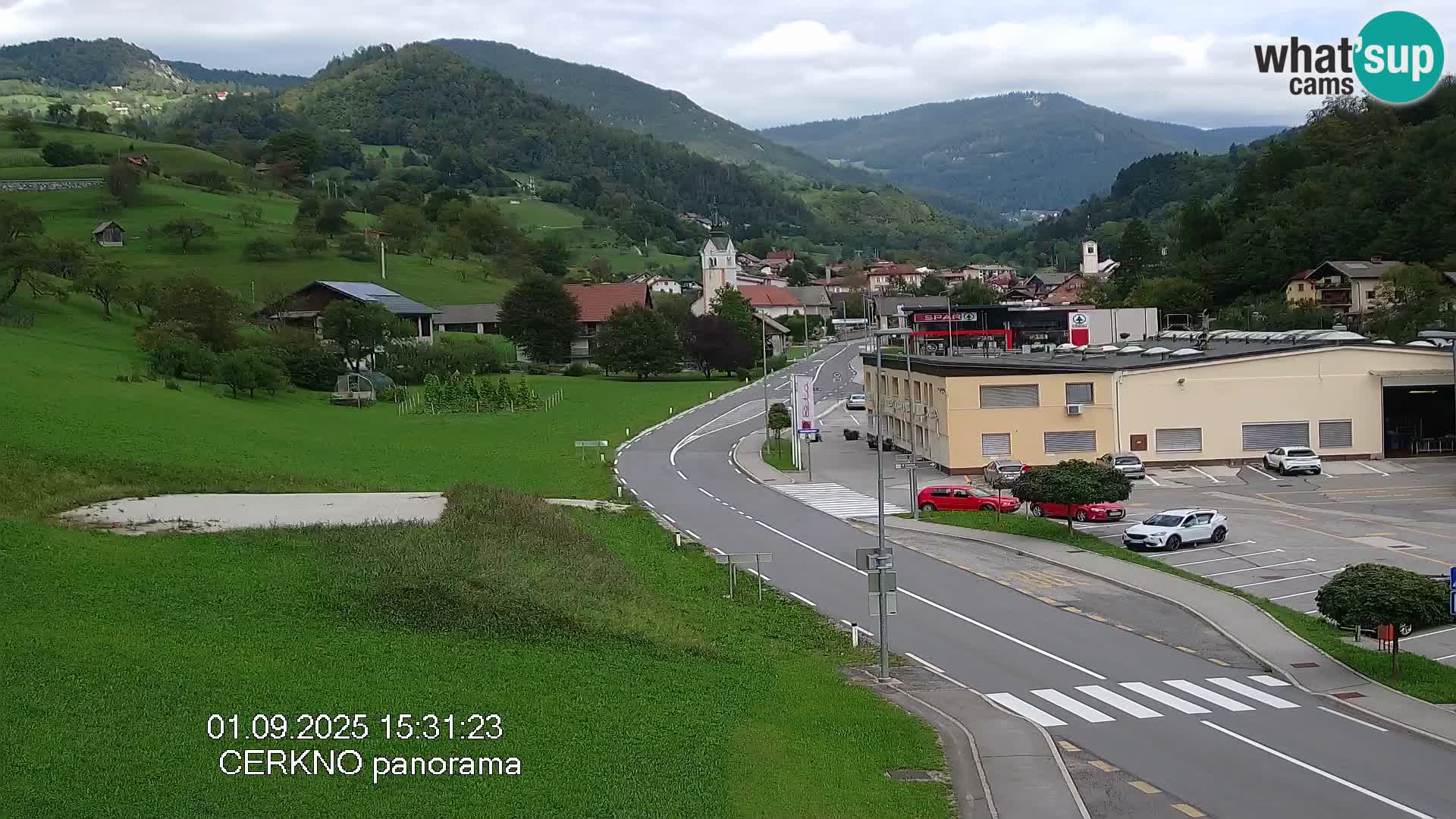 Webcam Ingresso Città di Cerkno