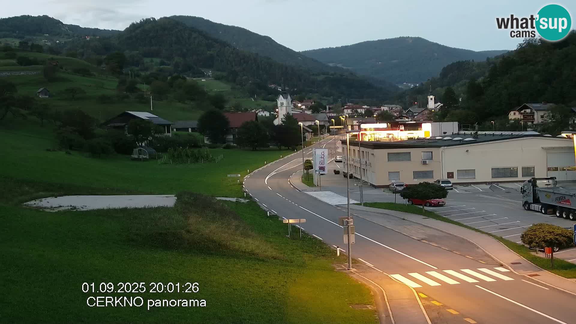 Cerkno Stadteingang Live-Webcam