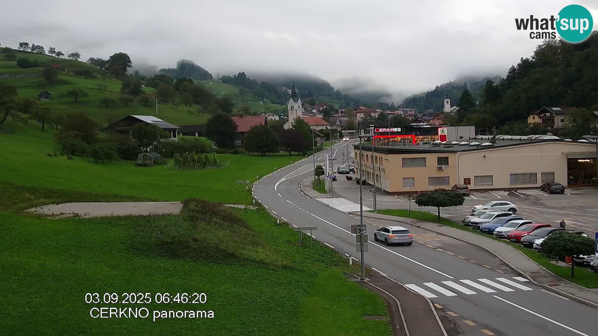 Webcam Ingresso Città di Cerkno