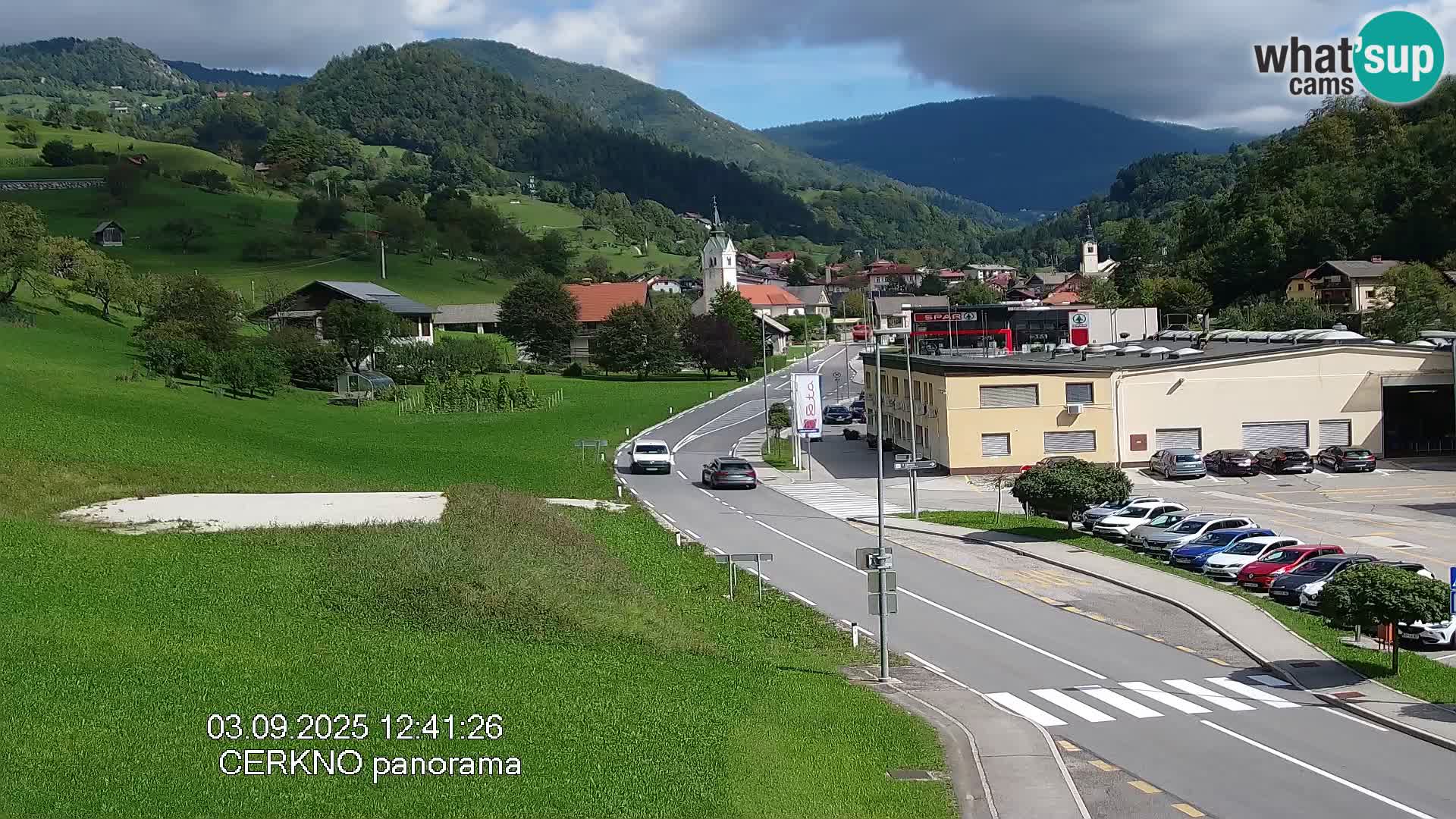 Cerkno vhod v mesto