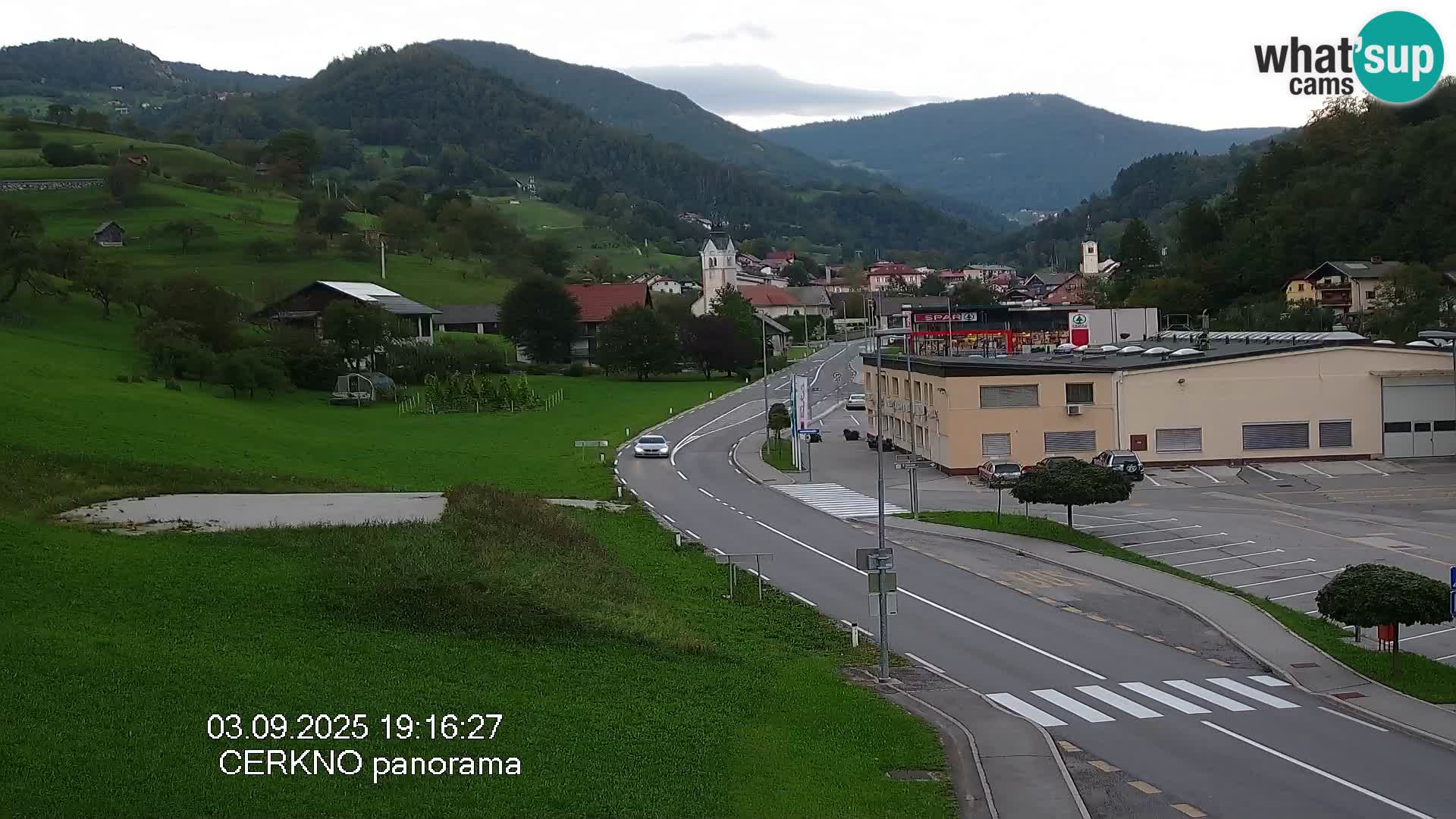 Webcam Ingresso Città di Cerkno