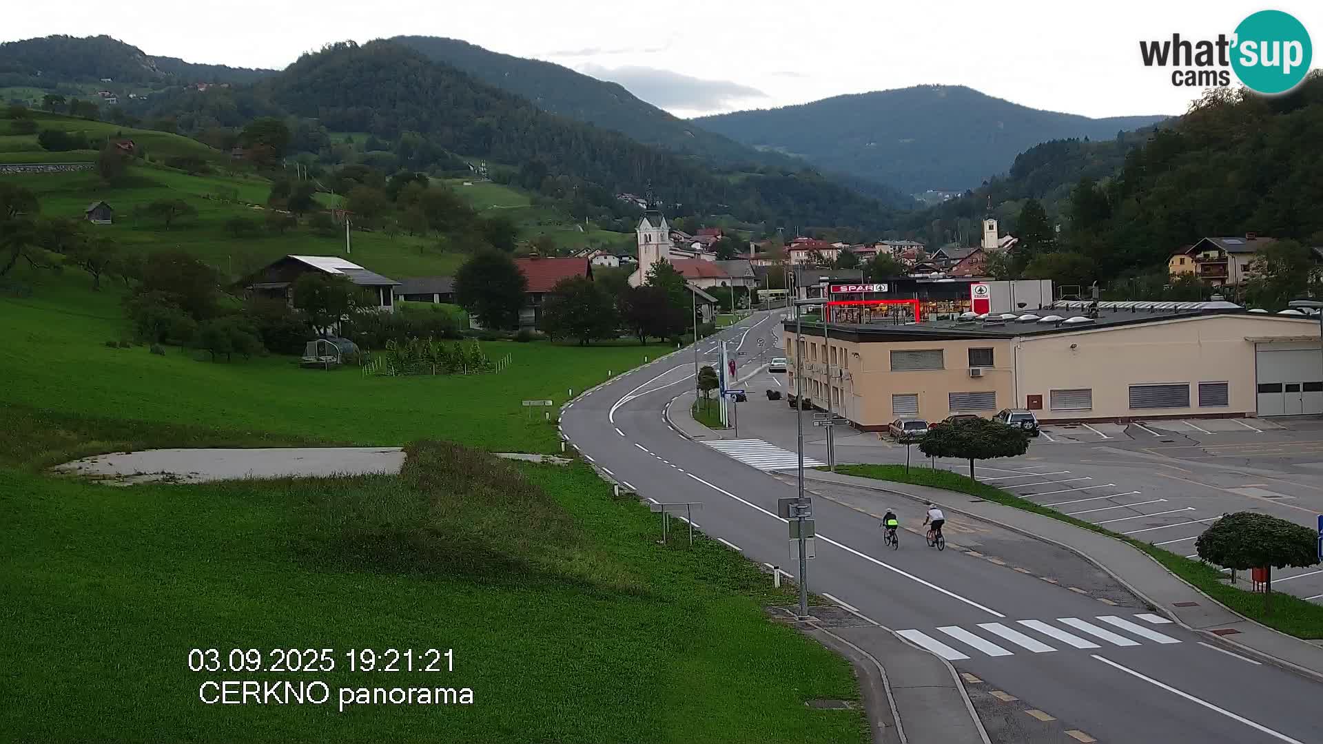 Cerkno vhod v mesto
