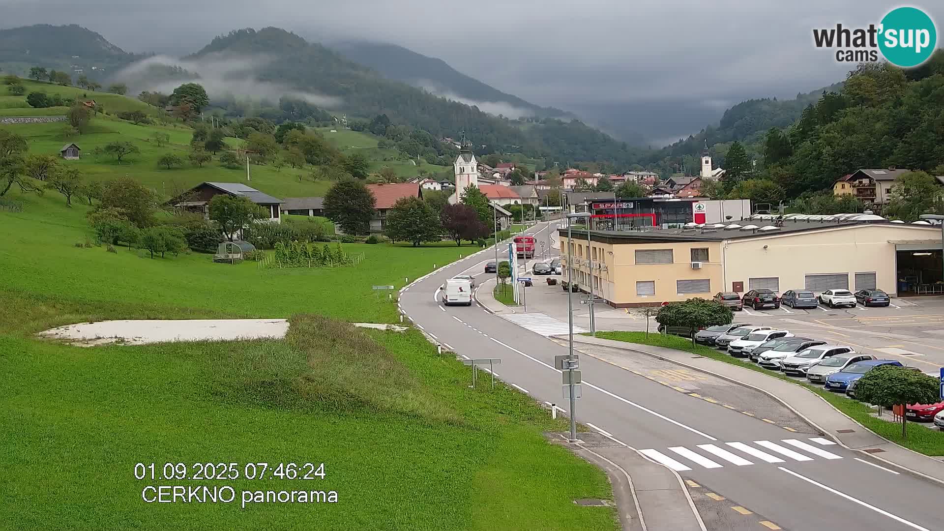 Webcam Ingresso Città di Cerkno