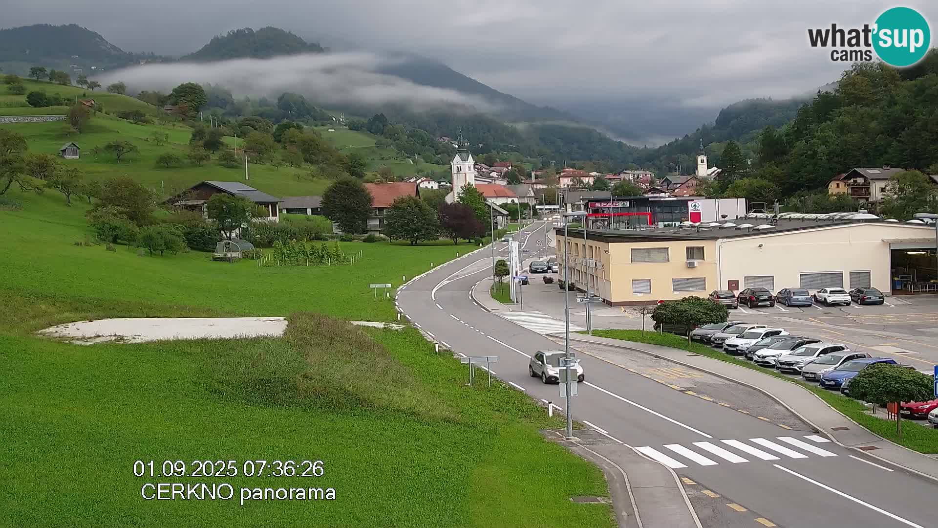 Cerkno vhod v mesto