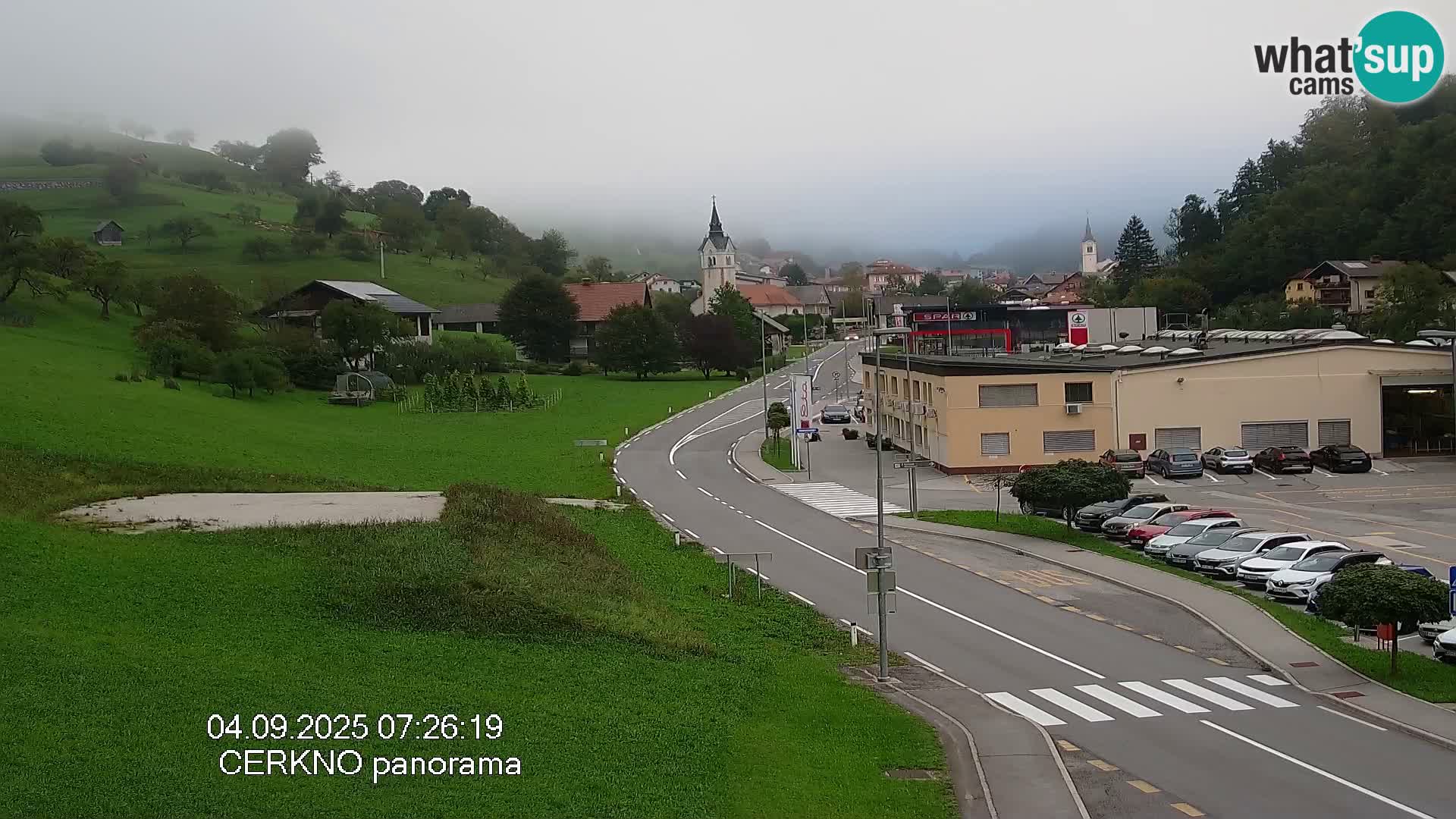 Cerkno Stadteingang Live-Webcam