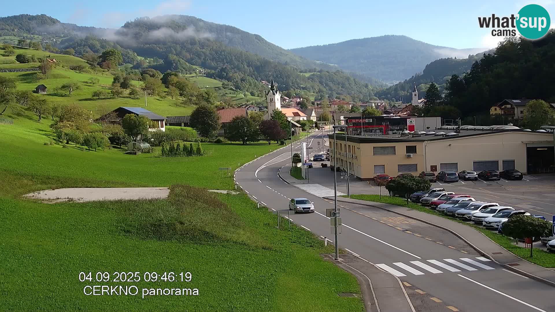 Webcam Ingresso Città di Cerkno