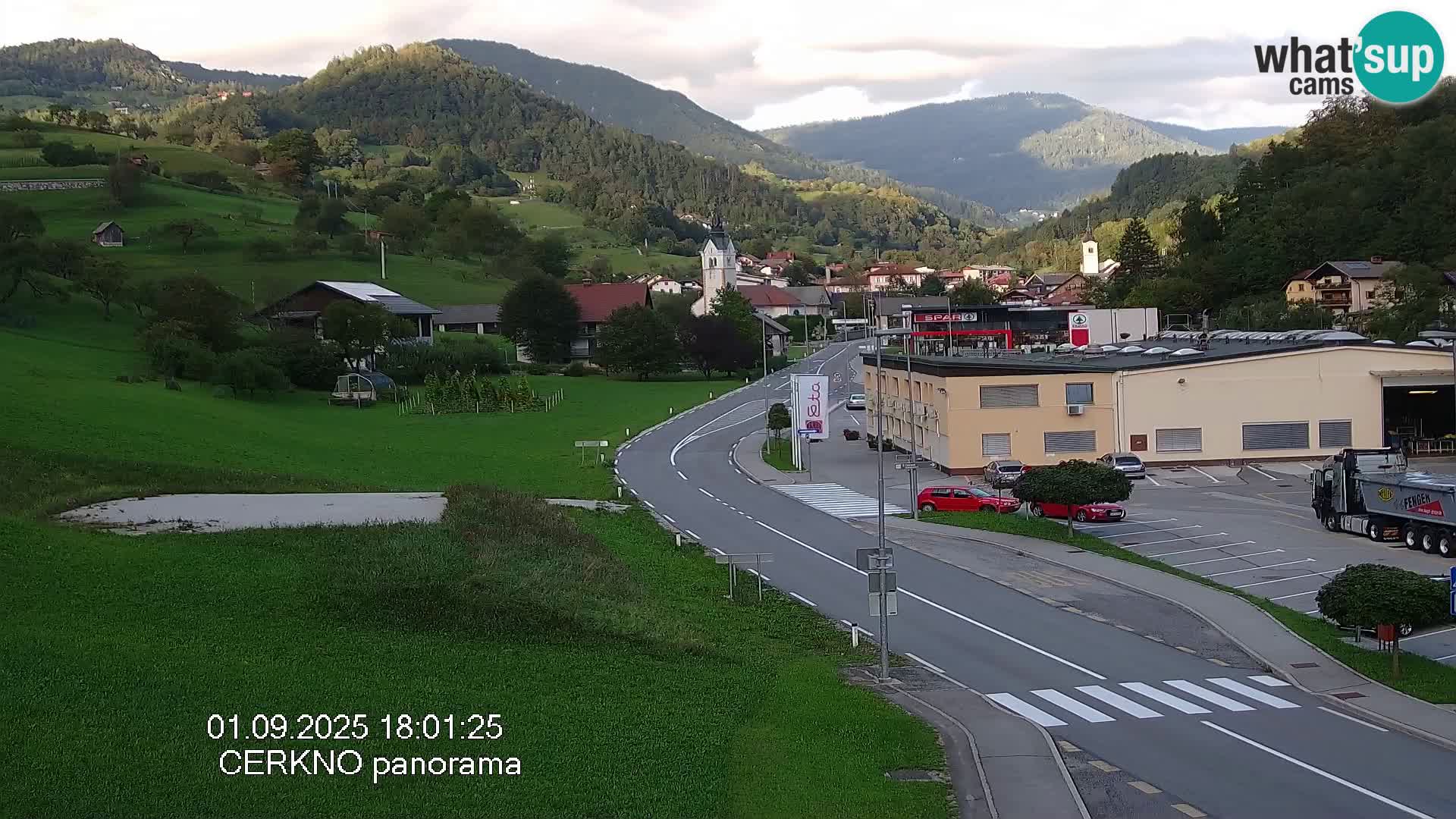Cerkno vhod v mesto