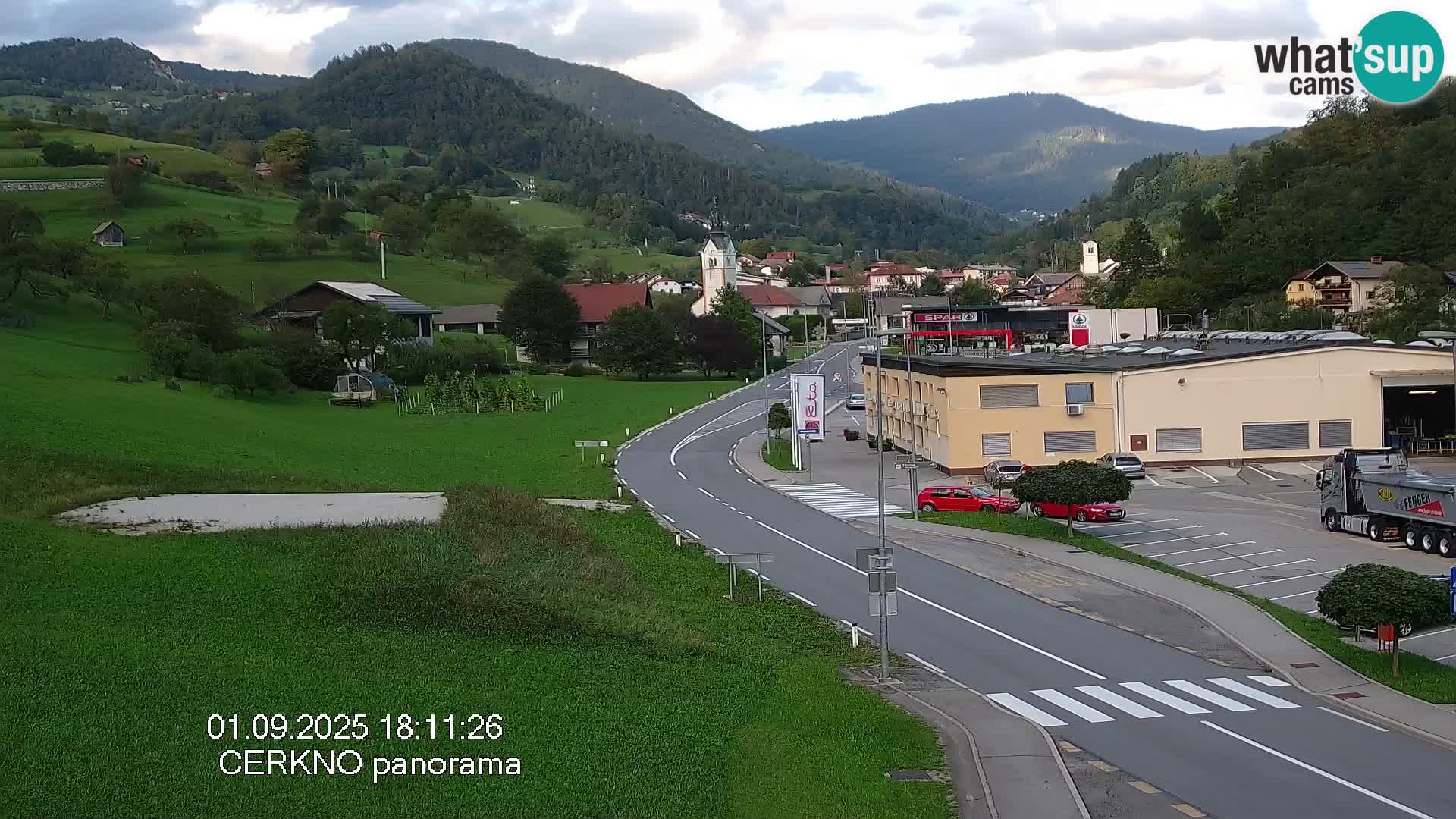 Webcam Ingresso Città di Cerkno