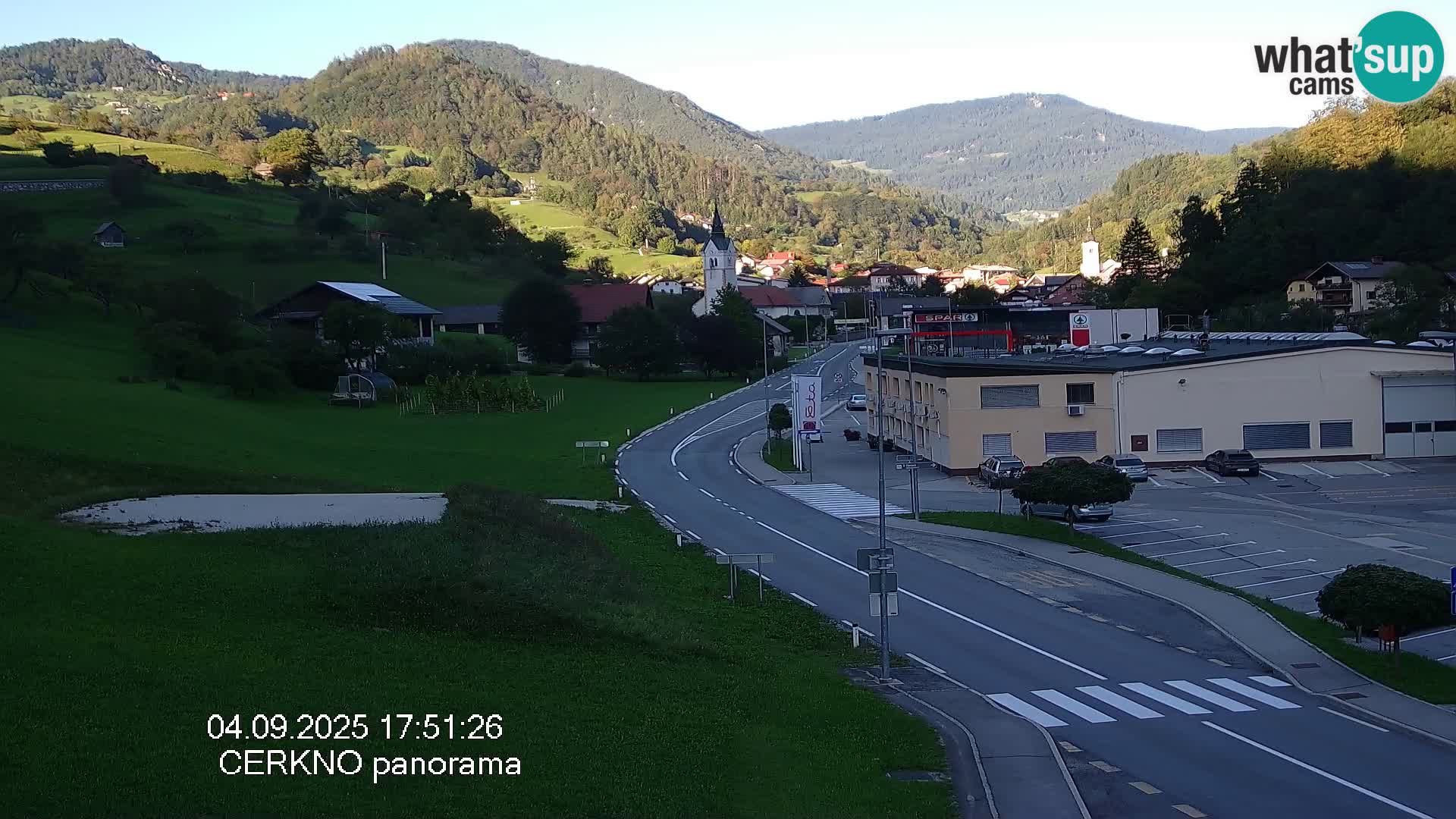 Webcam Ingresso Città di Cerkno