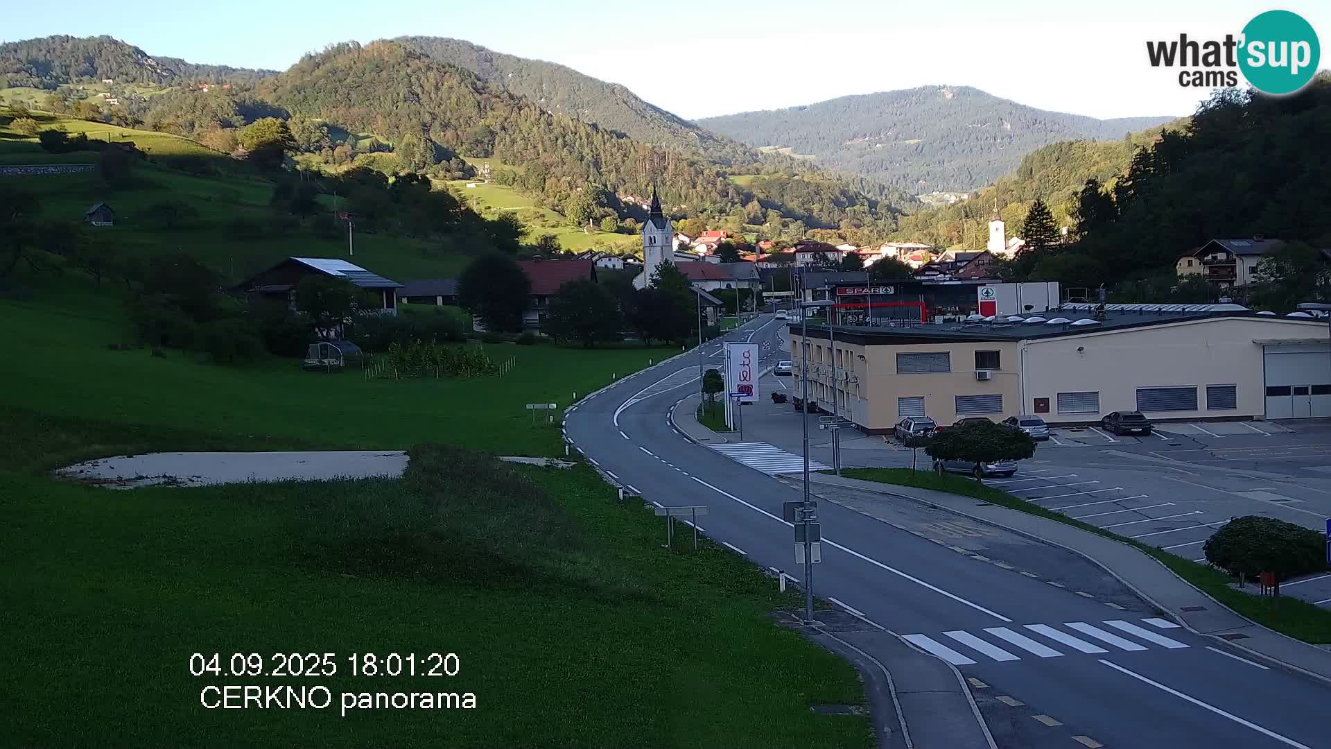 Webcam Ingresso Città di Cerkno
