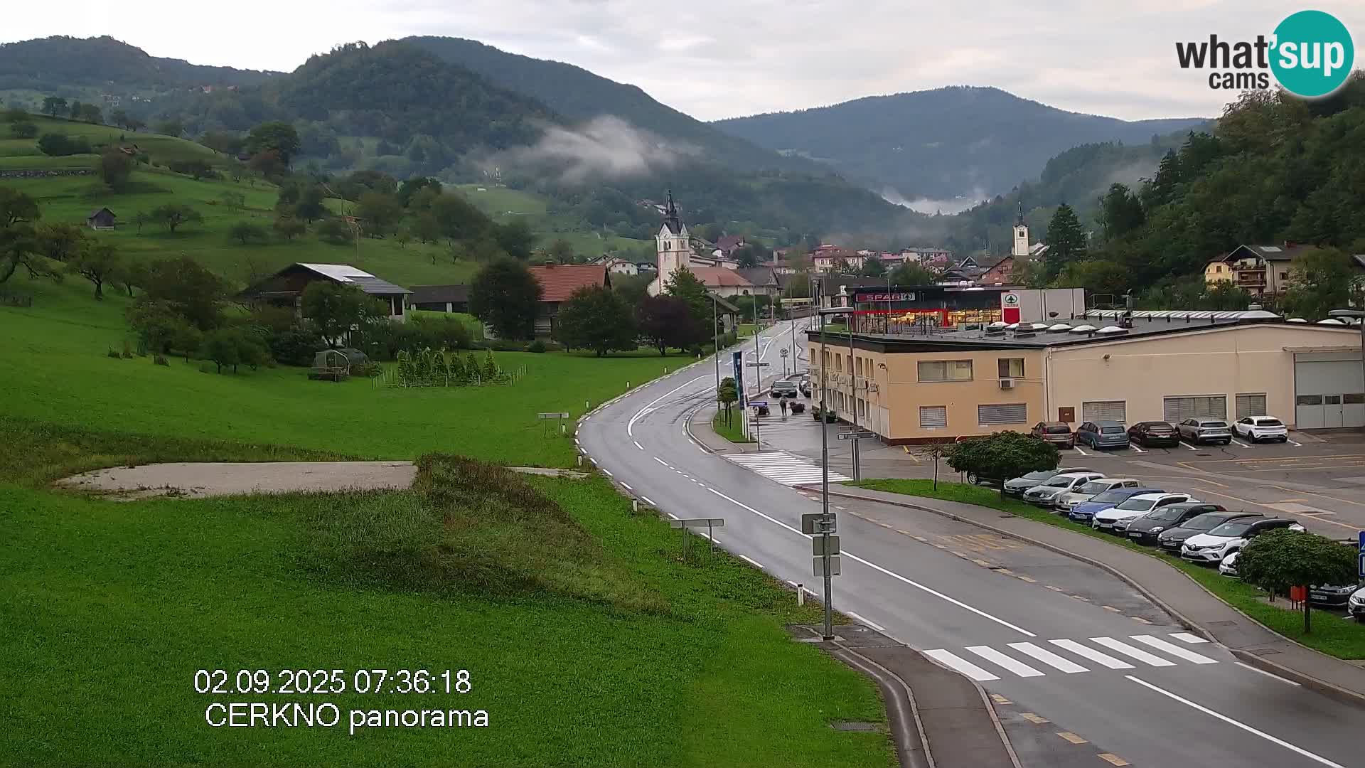 Webcam Ingresso Città di Cerkno