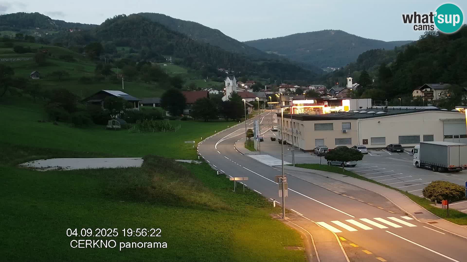 Webcam Ingresso Città di Cerkno
