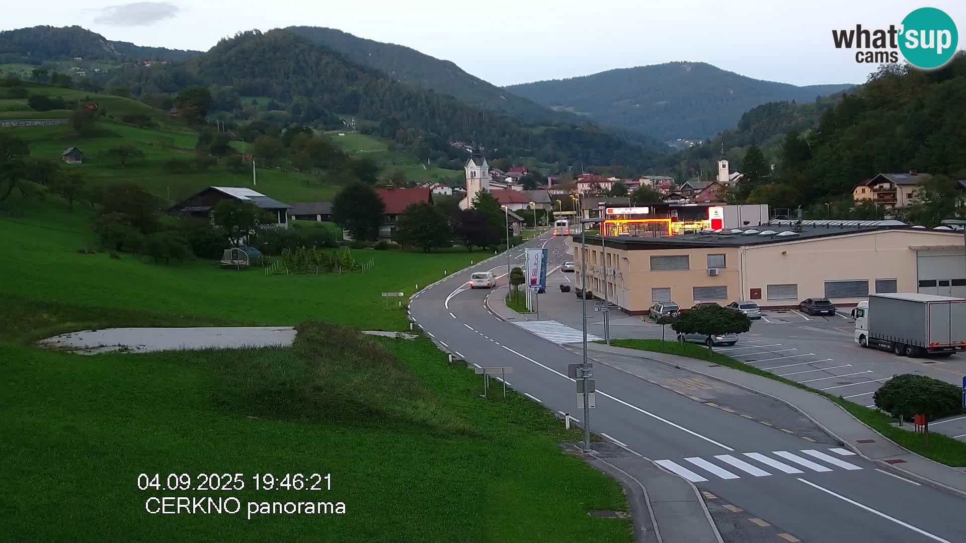 Webcam Ingresso Città di Cerkno