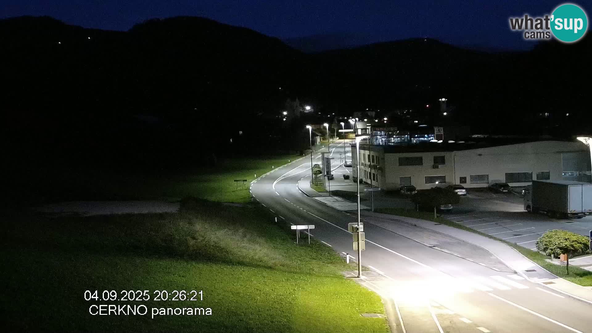 Cerkno ulaz u grad – Kamera uživo