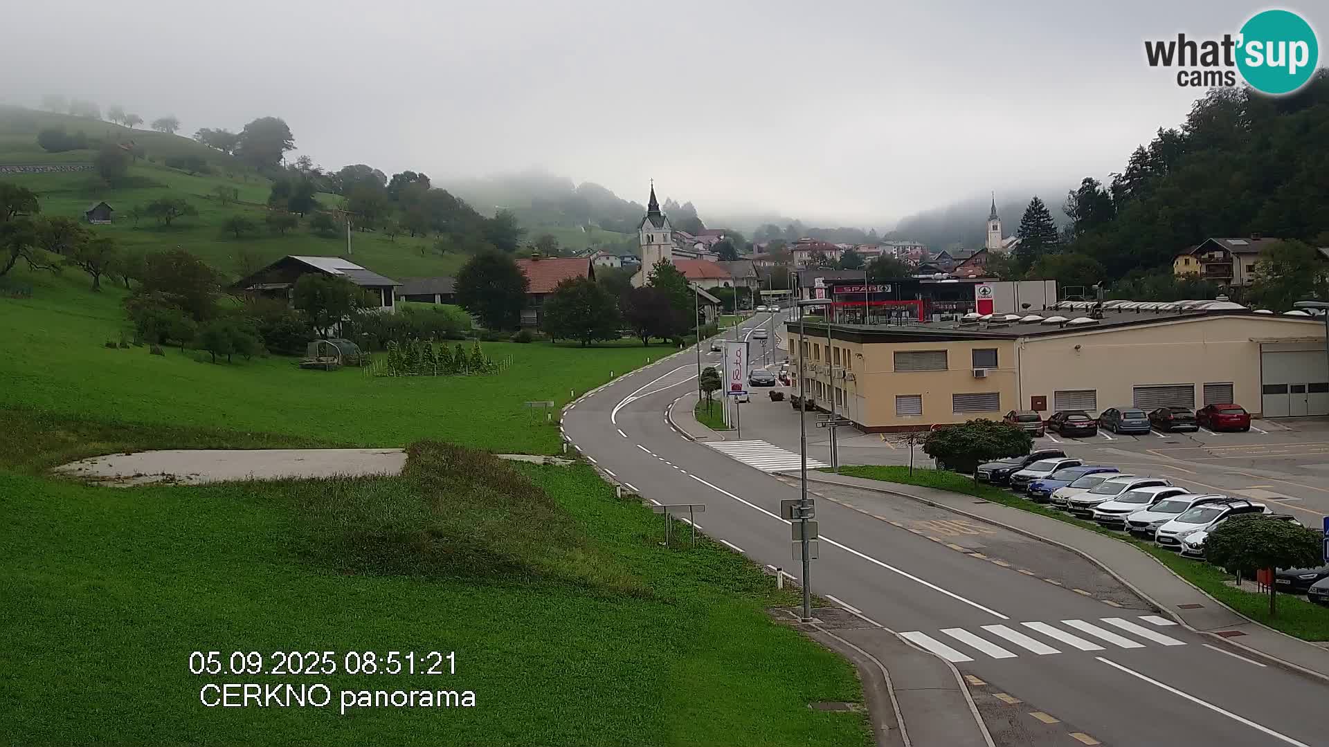 Cerkno ulaz u grad – Kamera uživo