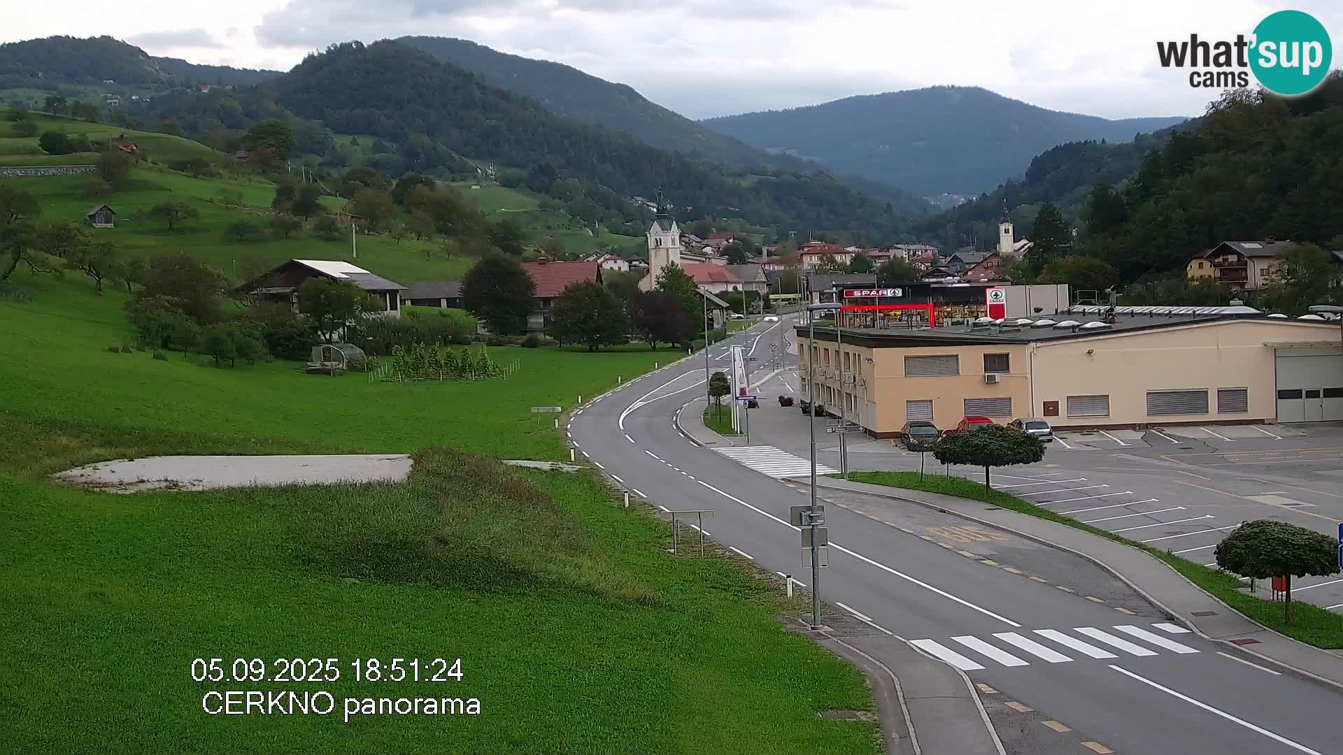 Cerkno vhod v mesto