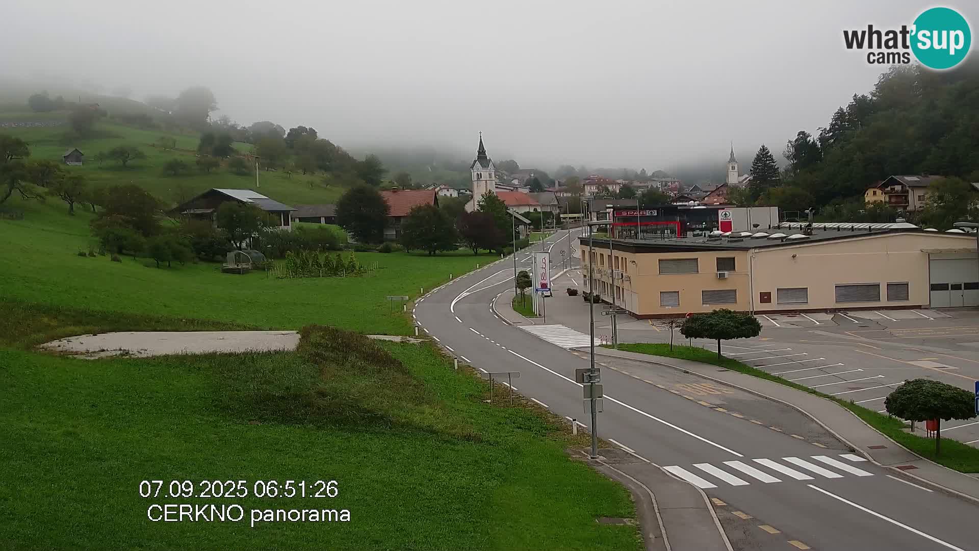 Cerkno Stadteingang Live-Webcam