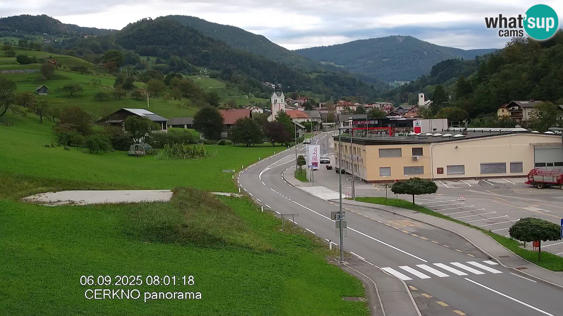 Cerkno vhod v mesto