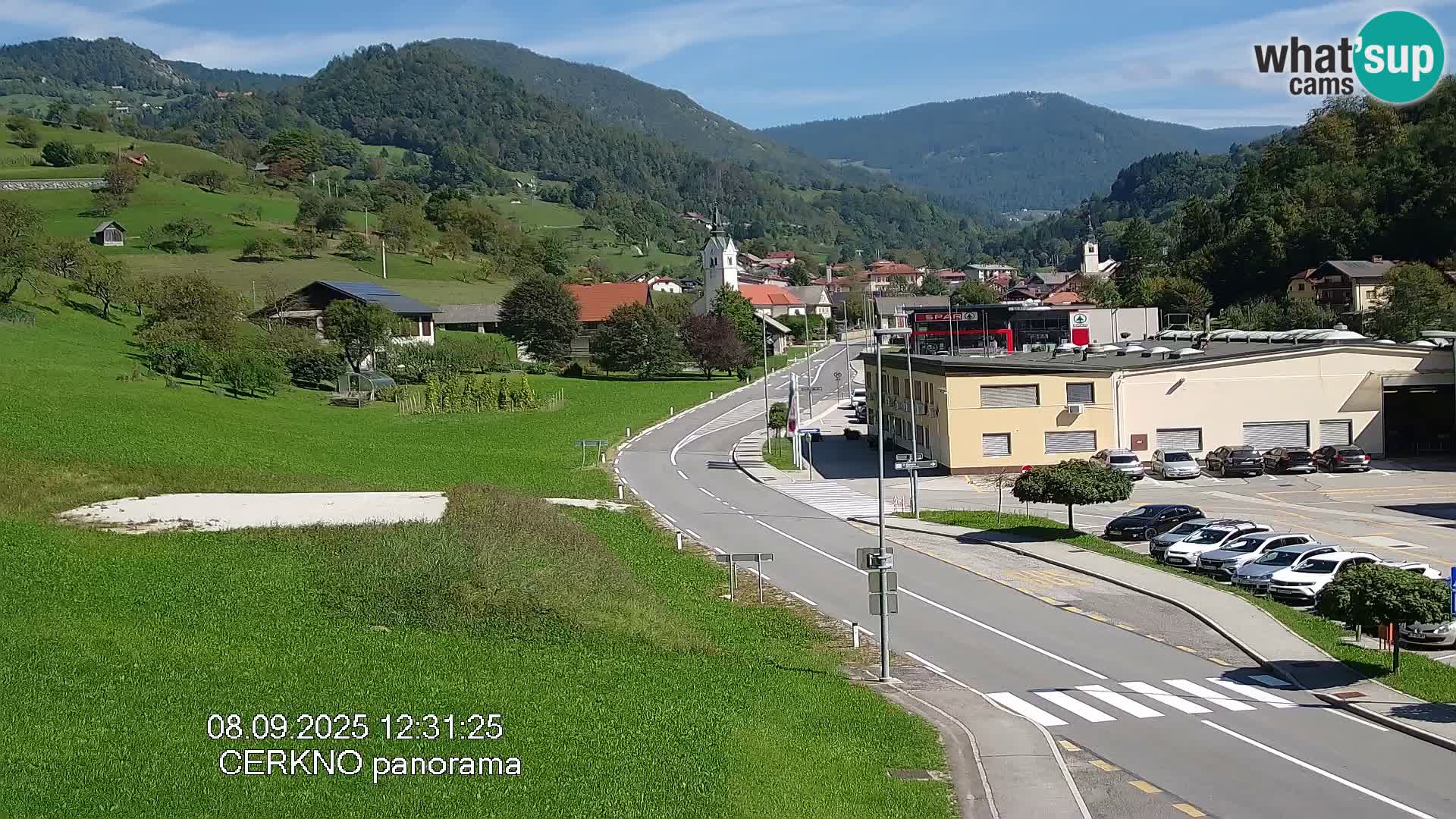 Webcam Ingresso Città di Cerkno