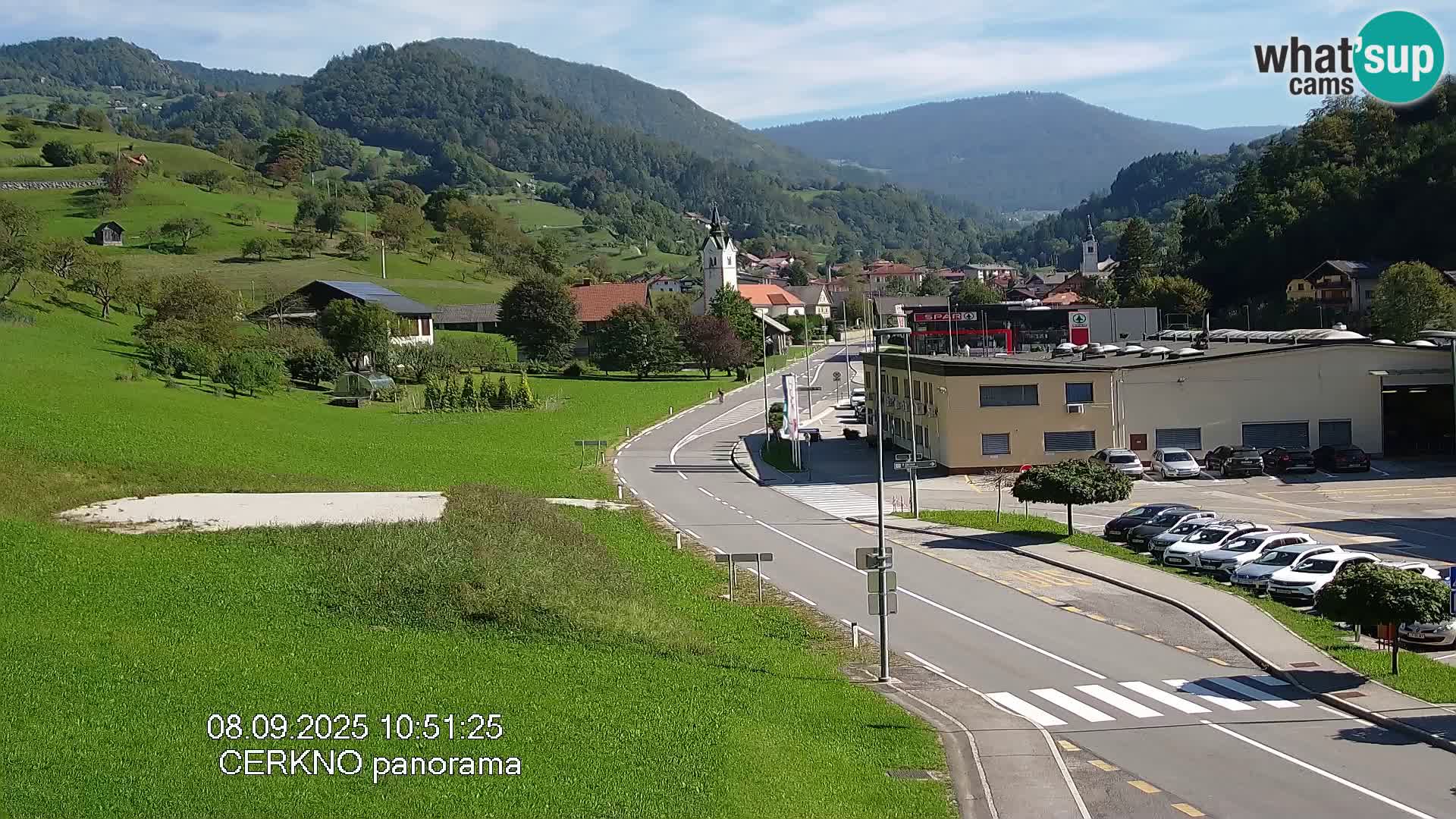 Webcam Ingresso Città di Cerkno