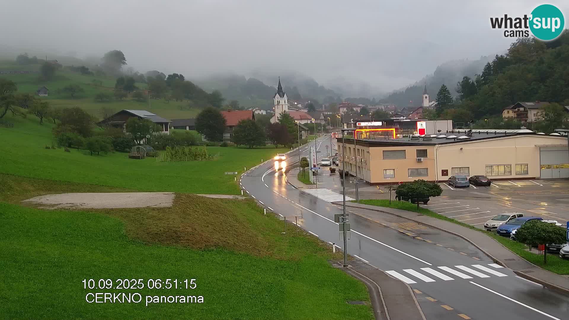 Webcam Ingresso Città di Cerkno