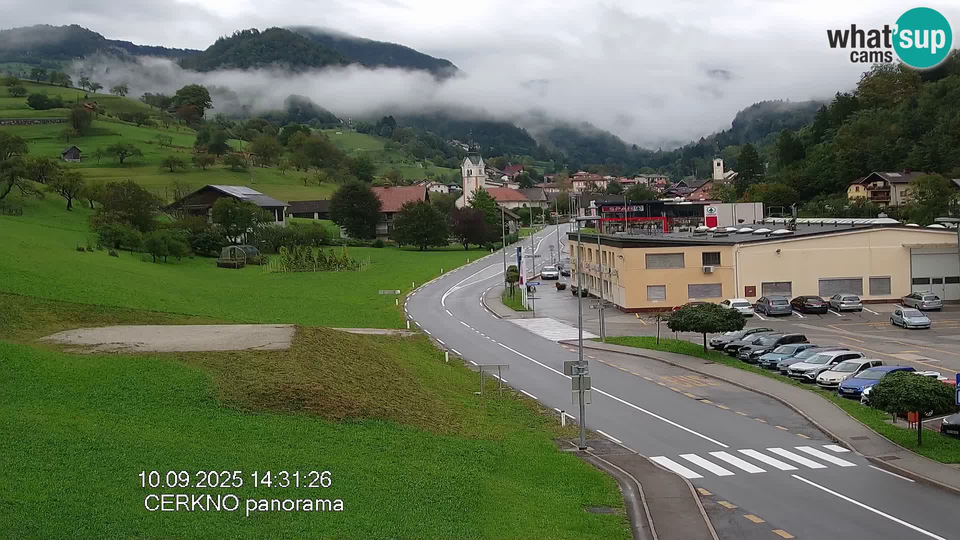 Webcam Ingresso Città di Cerkno