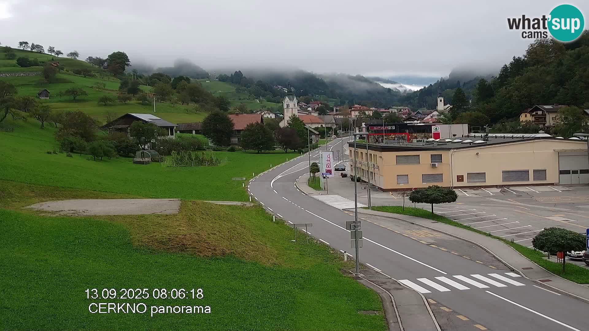 Webcam Ingresso Città di Cerkno