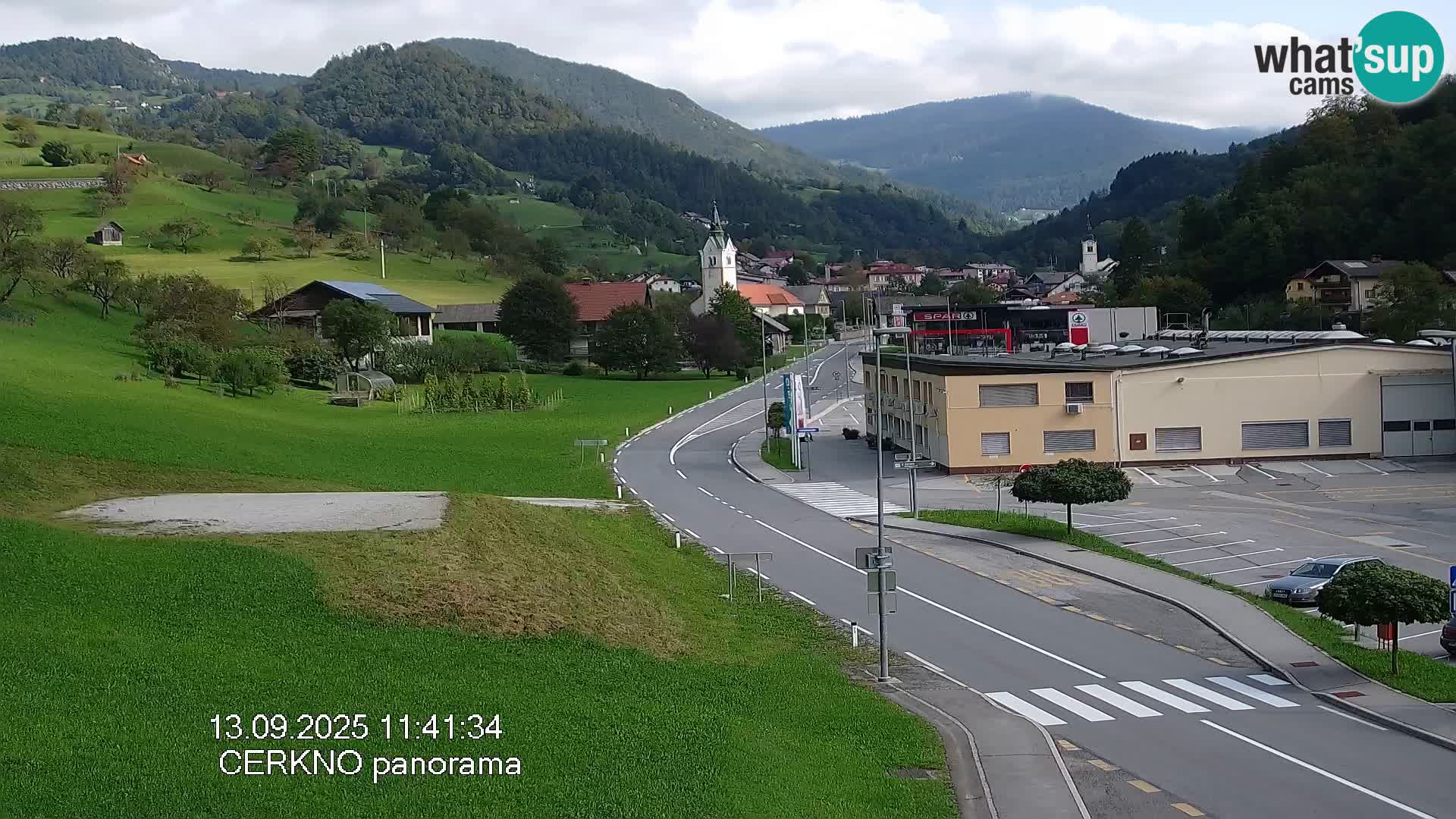 Webcam Ingresso Città di Cerkno