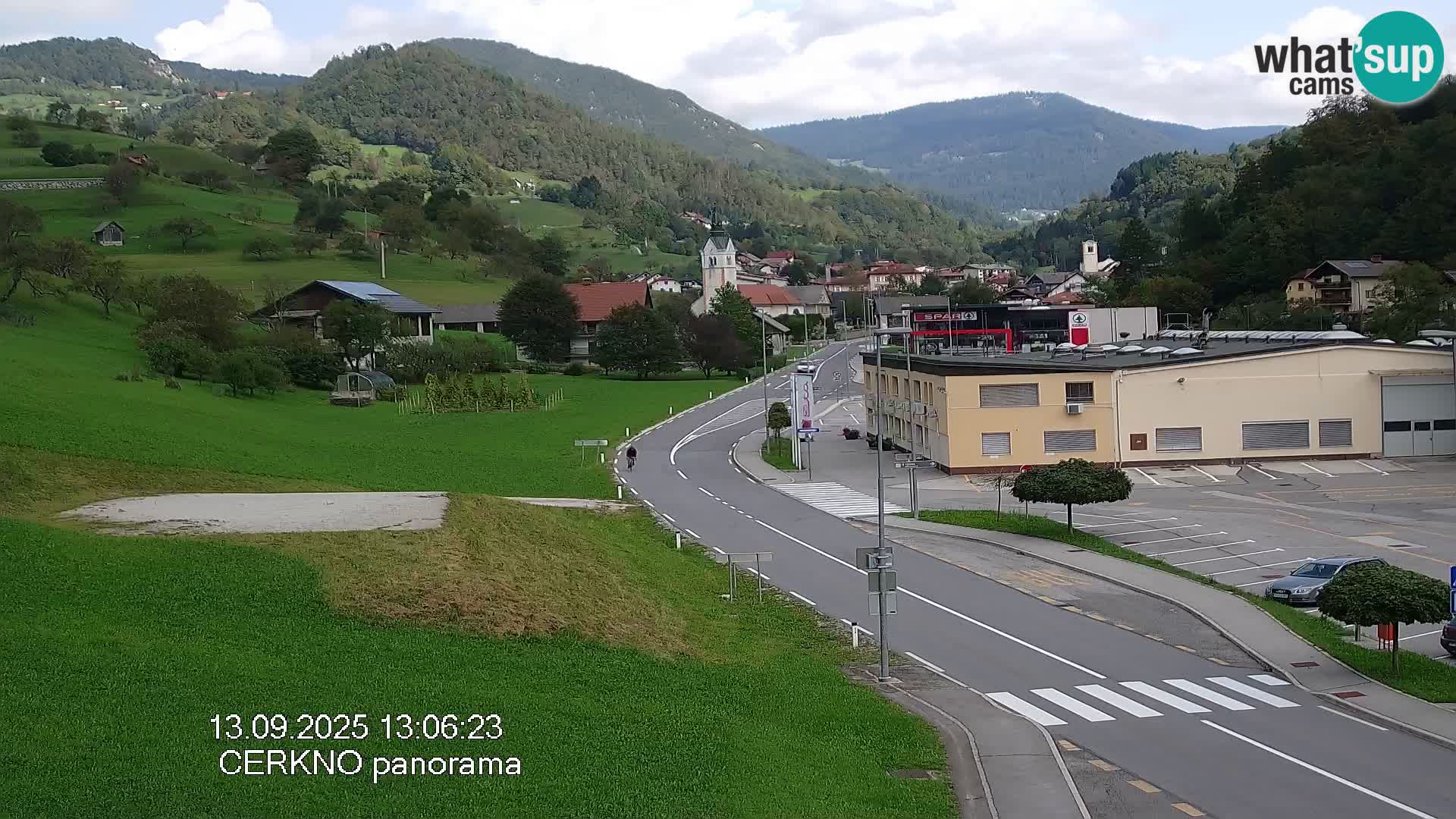 Webcam Ingresso Città di Cerkno