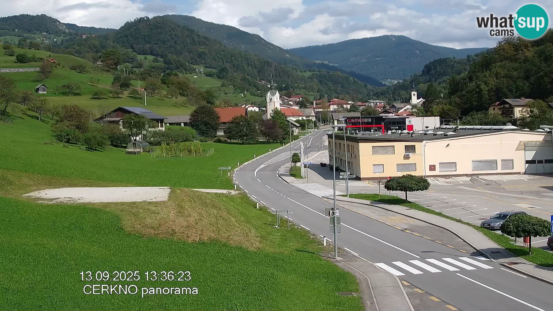 Webcam Ingresso Città di Cerkno