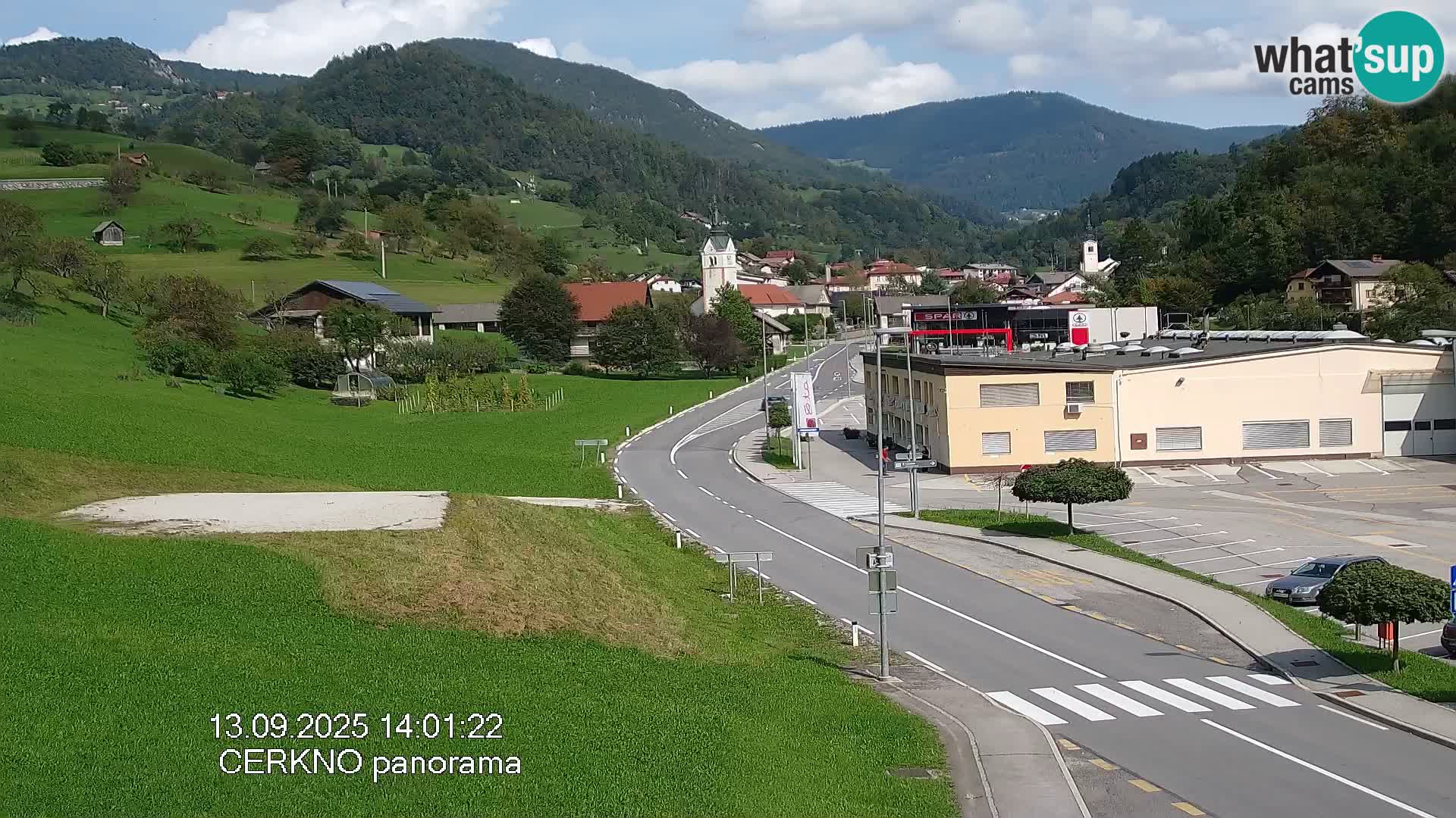 Cerkno vhod v mesto