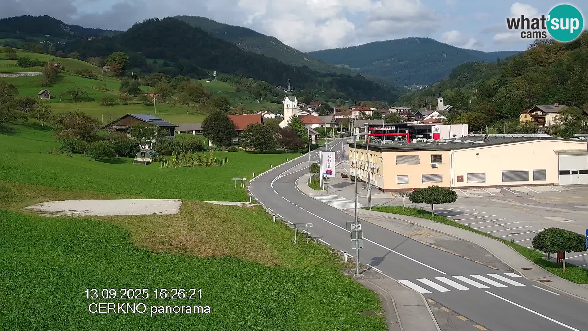 Webcam Ingresso Città di Cerkno