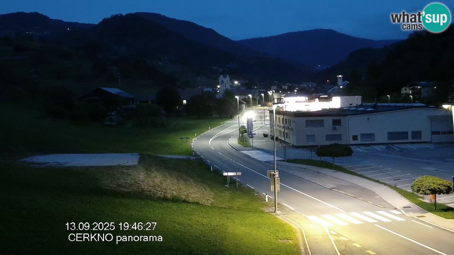Cerkno ulaz u grad – Kamera uživo