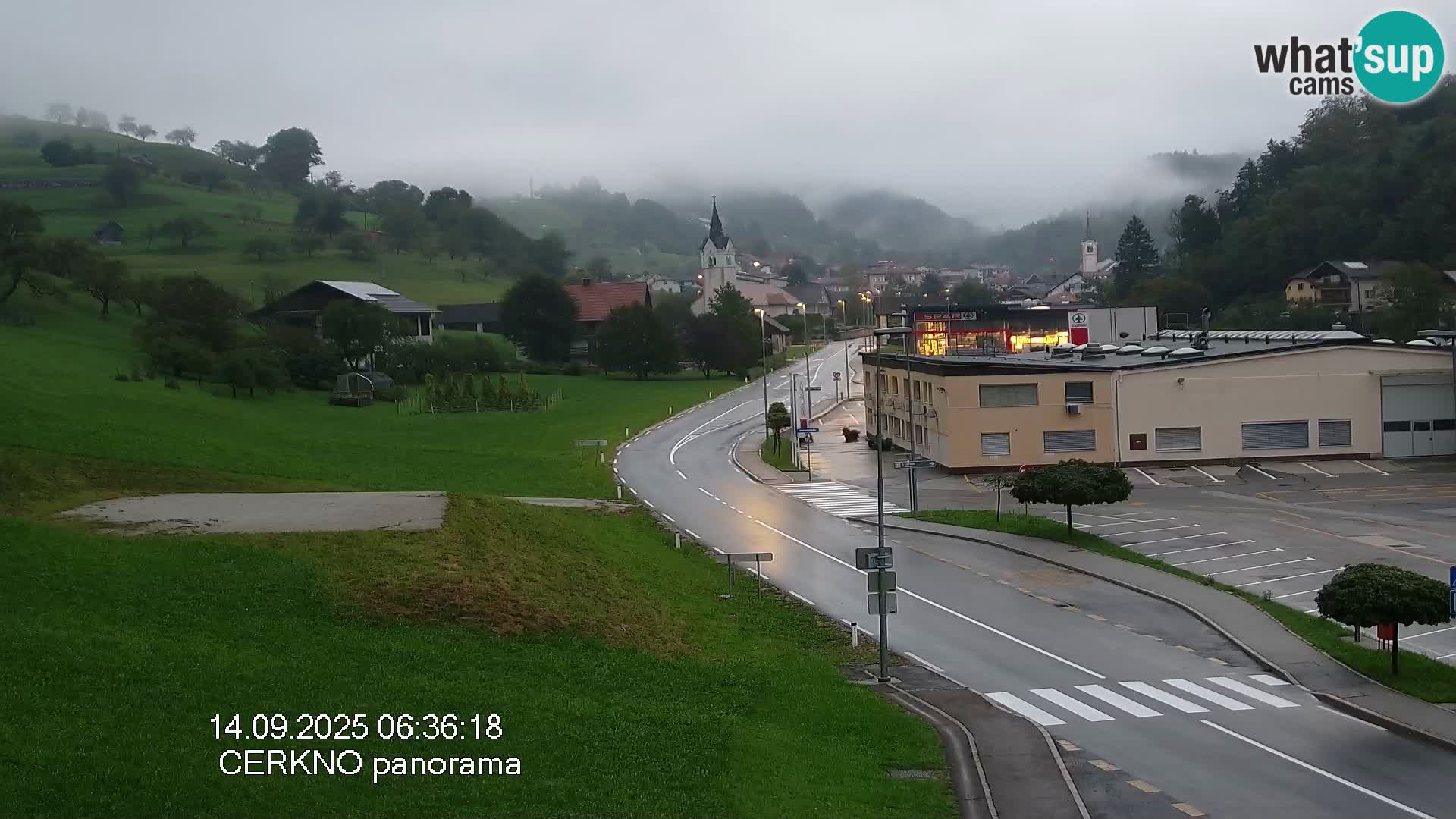 Webcam Ingresso Città di Cerkno
