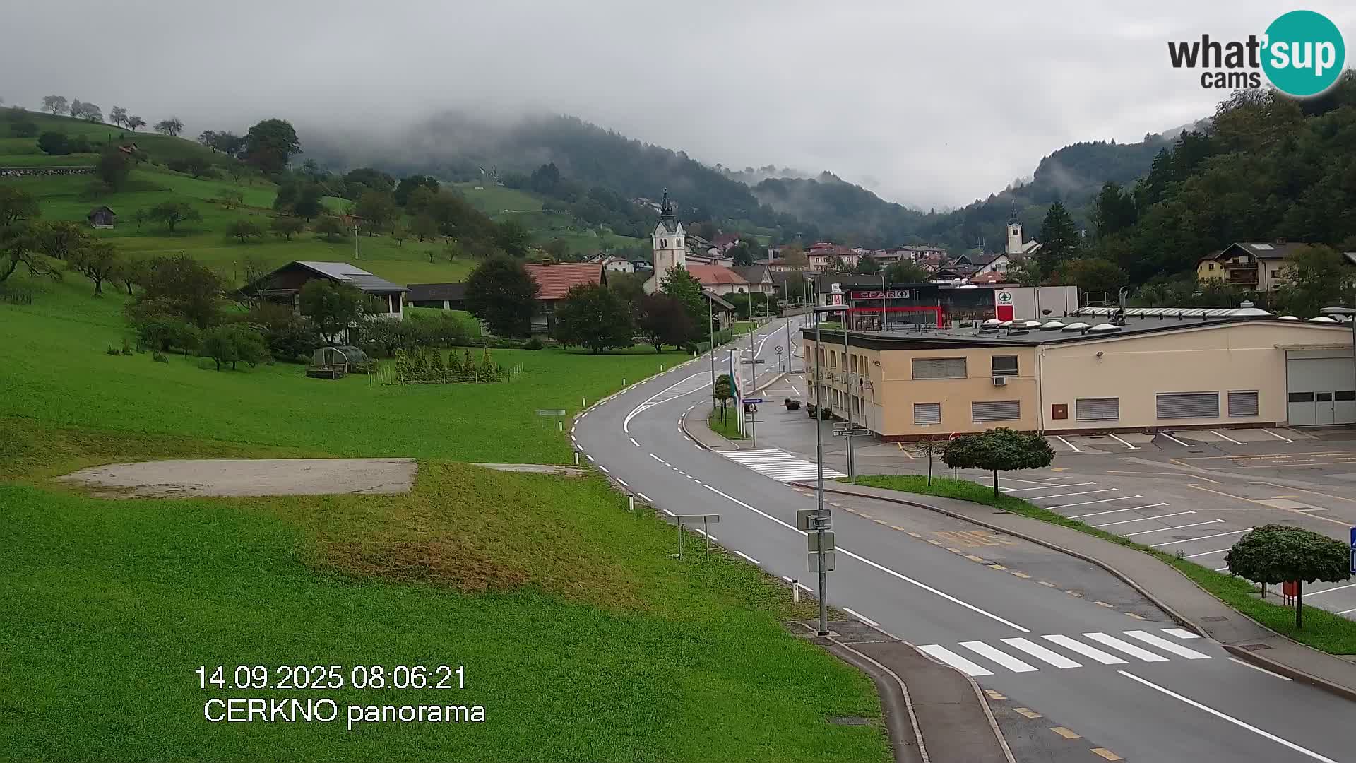 Webcam Ingresso Città di Cerkno